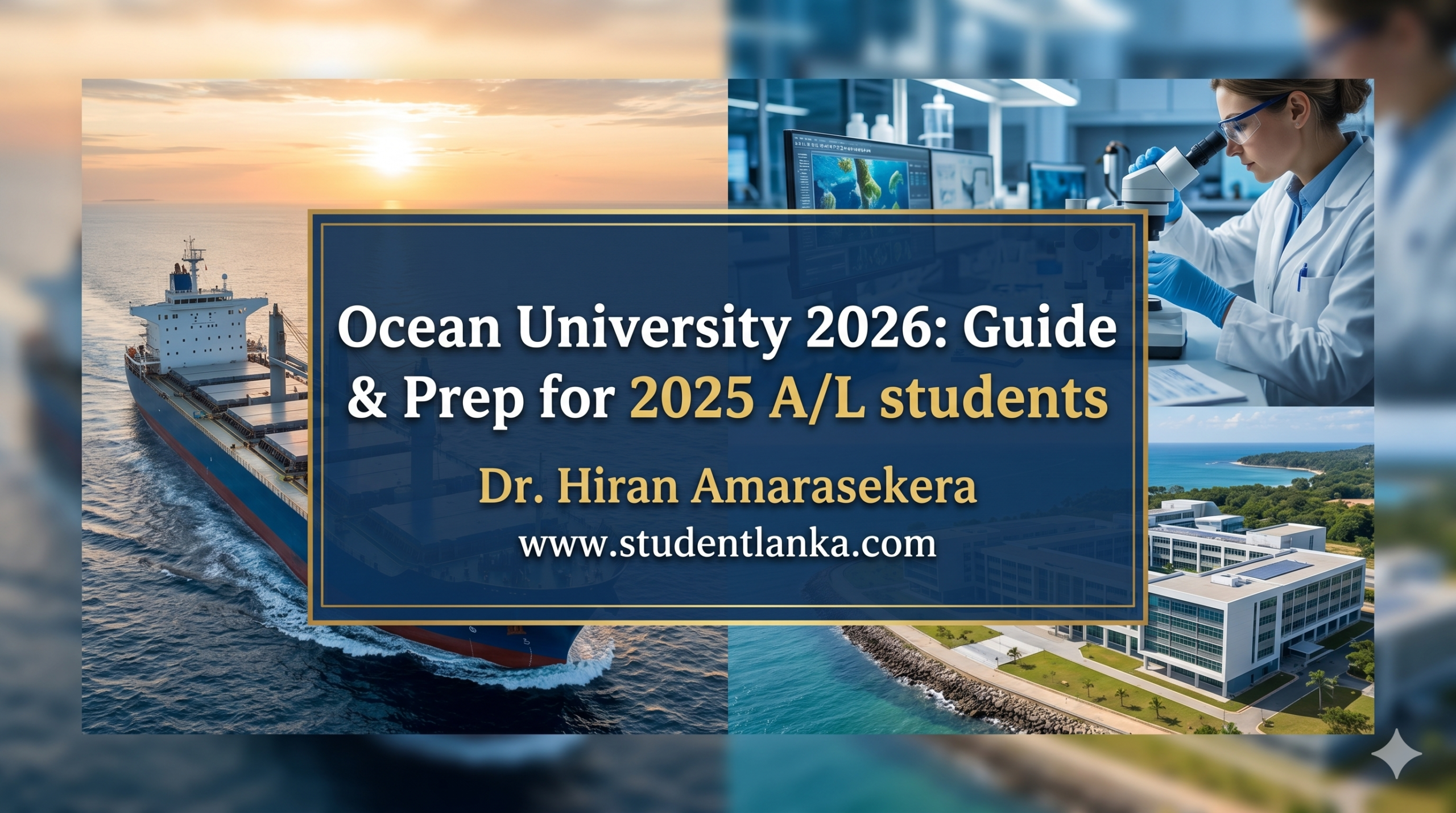 Guide to Ocean University of Sri Lanka – Applications for 2026