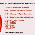 telephone numbers sri lanka