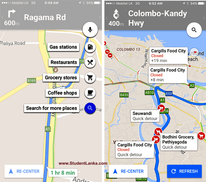goolge-map-navigation-sri-lanka-nearby-places