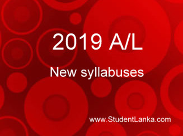 Download New A/L syllabuses and Teacher guides for 2019- 2023 A/L