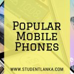 Popular Moible phones in Sri Lanka