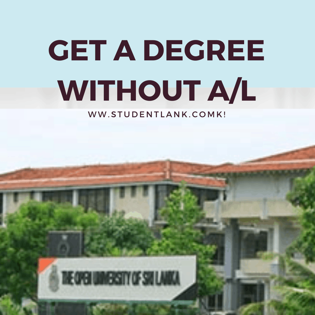 Open university foundation courses – Get a degree after O/L without A/L