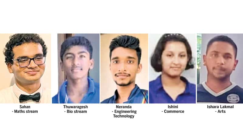 Island Best top-ranked students and best schools according to 2021 A/L results