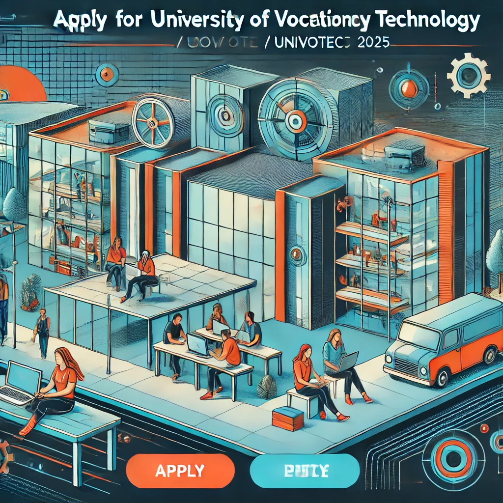 Apply for University of Vocational Technology (UoVT / UNIVOTEC) 2025
