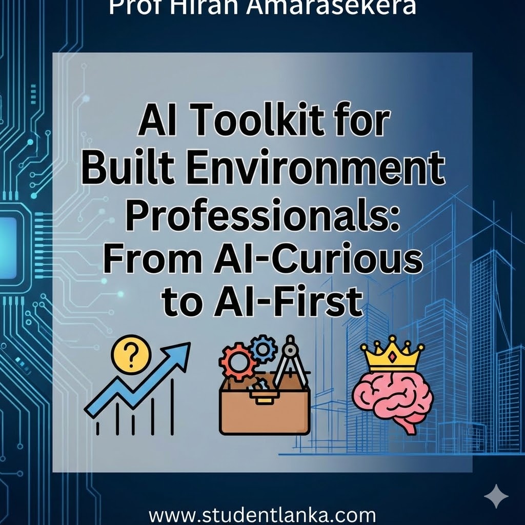 AI Toolkit for Built Environment Professionals: From AI-Curious to AI-First