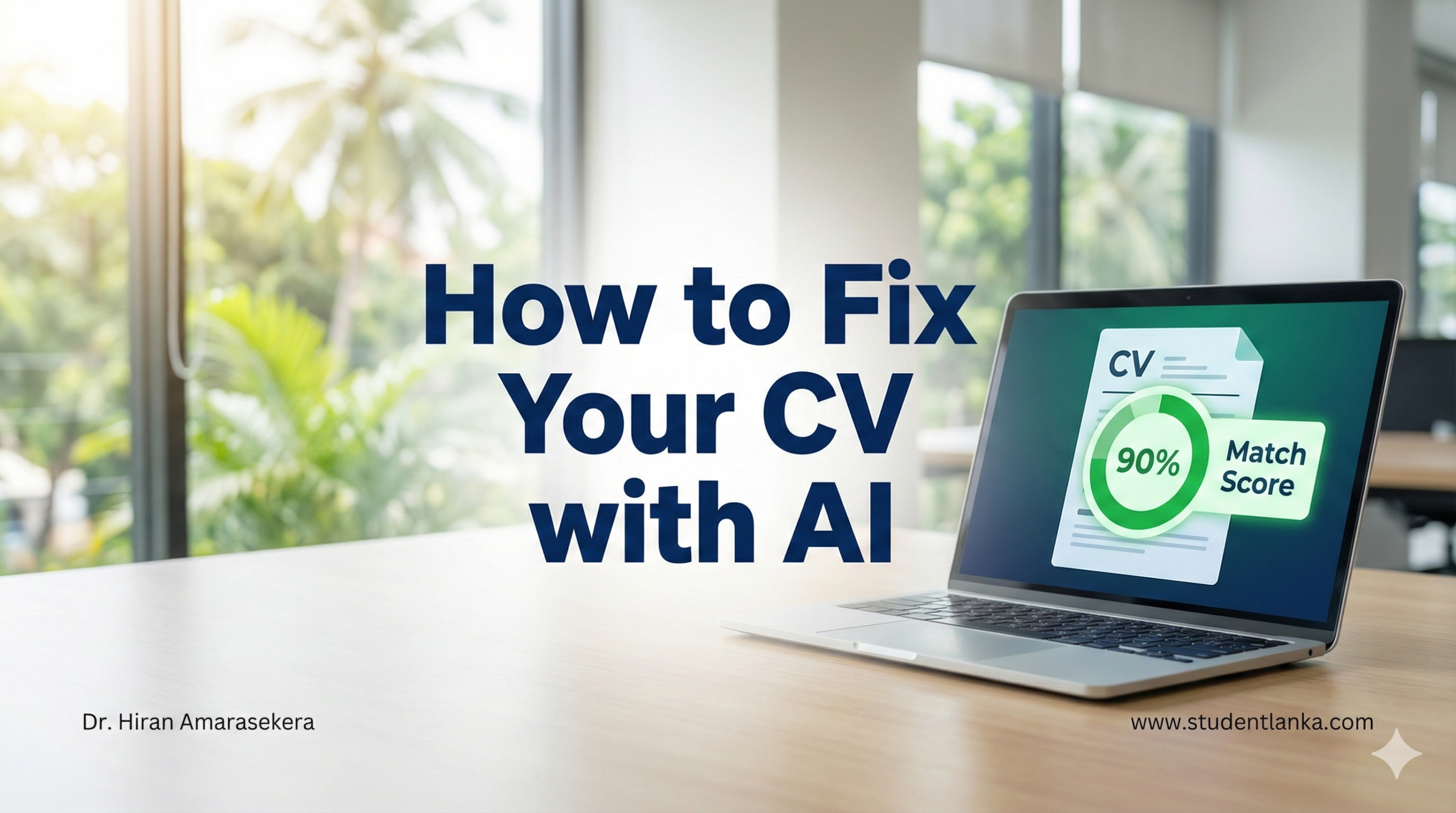 How to Fix Your CV with AI: 4 Prompts to Get Hired Fast (ChatGPT & Gemini Guide)